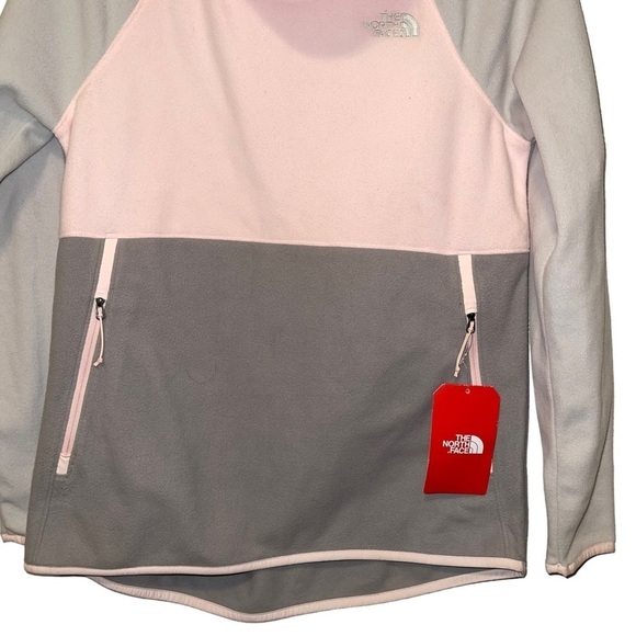 NWT The North Face Glacier Fleece Pullover Hoodie Women Size XS - Picture 5 of 8